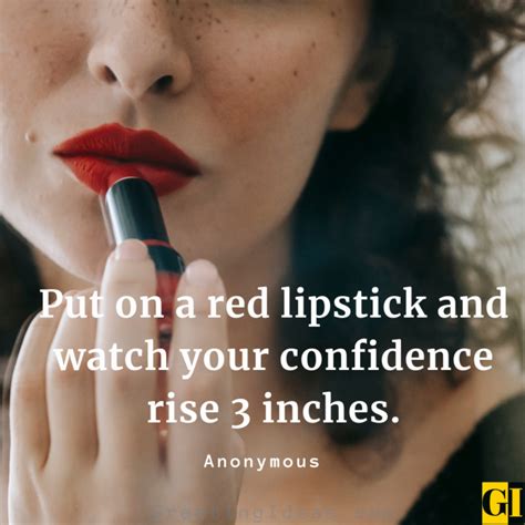 short red lipstick quotes